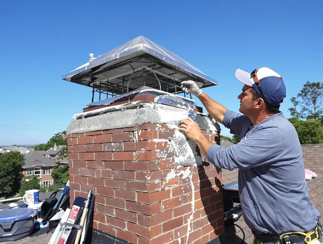 Chimney Crown Services service in Abington, MA
