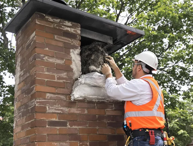 Humane removal of debris and animals by Abington Chimney Sweep in Abington, MA