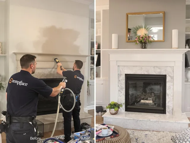 Professional soot removal by Abington Chimney Sweep team in Abington, MA